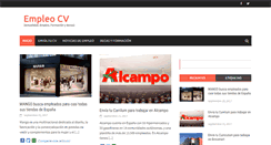 Desktop Screenshot of empleocv.com